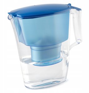 Dzbanek filtrujący Aquaphor Wodę Time Niebieski 2,5L 10 wkładów maxfor+ B25 2