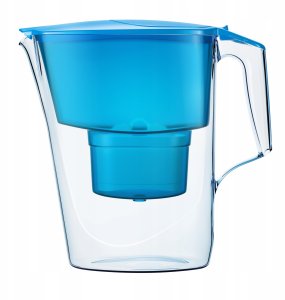 Dzbanek filtrujący Aquaphor Wodę Time Niebieski 2,5L 10 wkładów maxfor+ B25 4