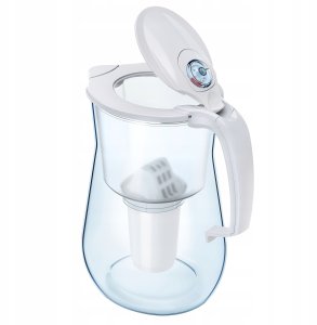 Dzbanek filtrujący Aquaphor Wodę Provence Biały 4,2L duży, 4 Filtry A5 8