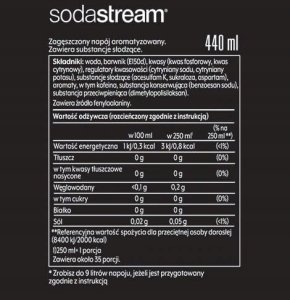 Sodastream 3 Syropy Herbata Lemon Ice Tea + Pepsi + Pepsi Max 8