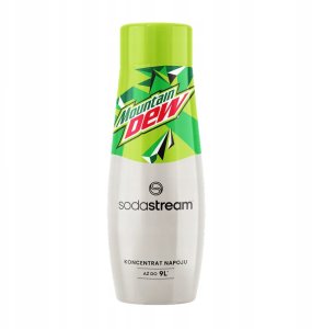 Sodastream Zestaw 3 Syropy Mountain Dew + Mirinda + Orange Pomarańcza Mango 2
