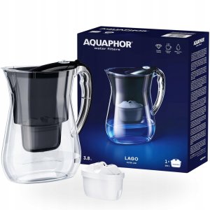 Dzbanek filtrujący Aquaphor Wodę LAGO Czarny 9 wkładów (Maxfor+ 8x AquaPlus) 13