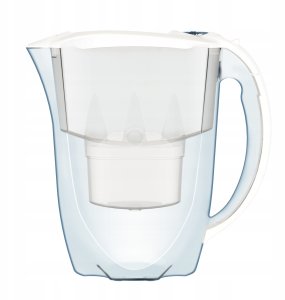 Dzbanek filtrujący Aquaphor Wodę Amethyst 2,8l z 10 wkładami (3+7AP), biały 2