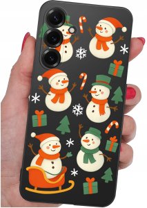 krainaGSM Etui Do Samsung S26+ Plus Wzory | Silikonowe Matt Case + Szkło 9H 4