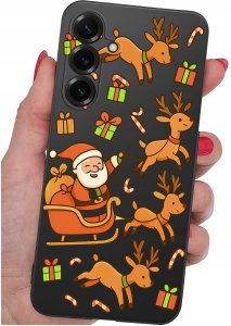 krainaGSM Etui Do Samsung S26+ Plus Wzory | Silikonowe Matt Case + Szkło 9H 4
