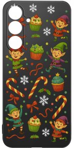 krainaGSM Etui Do Samsung S26+ Plus Wzory | Silikonowe Matt Case + Szkło 9H 3