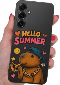 krainaGSM Etui Do Samsung S26+ Plus Wzory | Silikonowe Matt Case + Szkło 9H 4