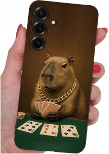 krainaGSM Etui Do Samsung S26+ Plus Wzory | Silikonowe Matt Case + Szkło 9H 4