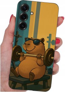 krainaGSM Etui Do Samsung S26+ Plus Wzory | Silikonowe Matt Case + Szkło 9H 4