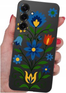 krainaGSM Etui Do Samsung S26+ Plus Wzory | Silikonowe Matt Case + Szkło 9H 4