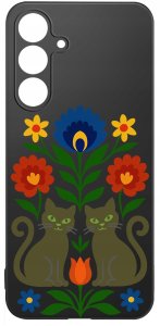 krainaGSM Etui Do Samsung S26+ Plus Wzory | Silikonowe Matt Case + Szkło 9H 3