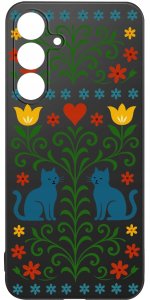 krainaGSM Etui Do Samsung S26+ Plus Wzory | Silikonowe Matt Case + Szkło 9H 3