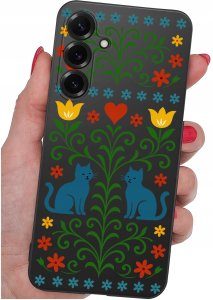 krainaGSM Etui Do Samsung S26+ Plus Wzory | Silikonowe Matt Case + Szkło 9H 4