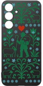 krainaGSM Etui Do Samsung S26+ Plus Wzory | Silikonowe Matt Case + Szkło 9H 3