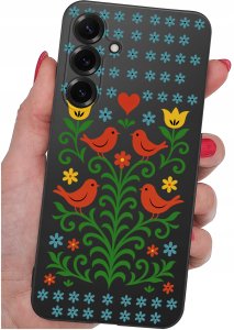 krainaGSM Etui Do Samsung S26+ Plus Wzory | Silikonowe Matt Case + Szkło 9H 4