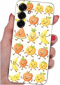 krainaGSM Etui Do Samsung S26+ Plus Wzory | Silikonowe Matt Case + Szkło 9H 4