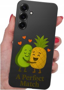krainaGSM Etui Do Samsung S26+ Plus Wzory | Silikonowe Matt Case + Szkło 9H 4
