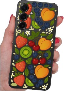 krainaGSM Etui Do Samsung S26+ Plus Wzory | Silikonowe Matt Case + Szkło 9H 4