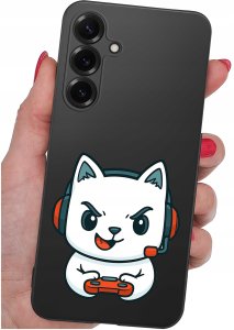 krainaGSM Etui Do Samsung S26+ Plus Wzory | Silikonowe Matt Case + Szkło 9H 4