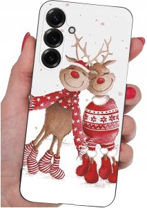 krainaGSM Etui Do Samsung S26+ Plus Wzory | Silikonowe Matt Case + Szkło 9H 4