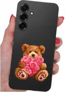 krainaGSM Etui Do Samsung S26+ Plus Wzory | Silikonowe Matt Case + Szkło 9H 4