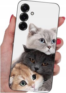 krainaGSM Etui Do Samsung S26+ Plus Wzory | Silikonowe Matt Case + Szkło 9H 4