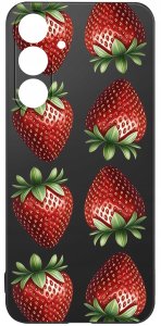 krainaGSM Etui Do Samsung S26+ Plus Wzory | Silikonowe Matt Case + Szkło 9H 3