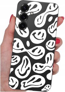 krainaGSM Etui Do Samsung S26+ Plus Wzory | Silikonowe Matt Case + Szkło 9H 4