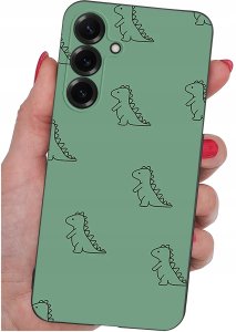 krainaGSM Etui Do Samsung S26+ Plus Wzory | Silikonowe Matt Case + Szkło 9H 4