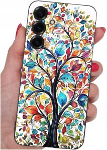 krainaGSM Etui Do Samsung S26+ Plus Wzory | Silikonowe Matt Case + Szkło 9H 4