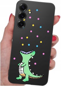 krainaGSM Etui do Samsung S26+ Plus wzory | silikonowe Matt Case + szkło 9H 5