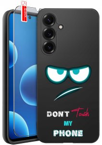 krainaGSM Etui do Samsung S26+ Plus wzory | silikonowe Matt Case + szkło 9H 2