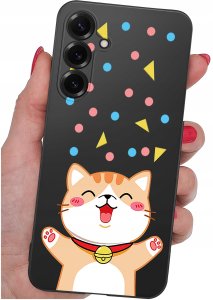 krainaGSM Etui do Samsung S26+ Plus wzory | silikonowe Matt Case + szkło 9H 4