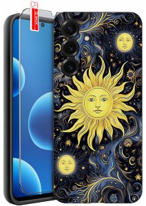 krainaGSM Etui do Samsung S26+ Plus wzory | silikonowe Matt Case + szkło 9H 8
