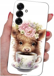 krainaGSM Etui Do Samsung S26+ Plus Wzory | Silikonowe Matt Case + Szkło 9H 4