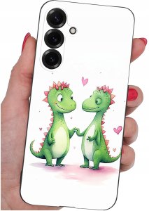 krainaGSM Etui Do Samsung S26+ Plus Wzory | Silikonowe Matt Case + Szkło 9H 4