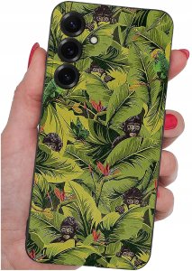 krainaGSM Etui Do Samsung S26+ Plus Wzory | Silikonowe Matt Case + Szkło 9H 4