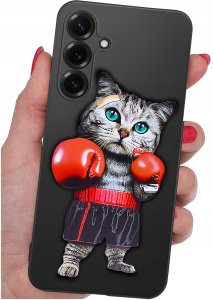 krainaGSM Etui Do Samsung S26+ Plus Wzory | Silikonowe Matt Case + Szkło 9H 4