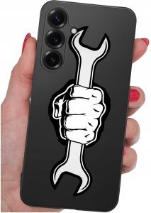 krainaGSM Etui Do Samsung S26+ Plus Wzory | Silikonowe Matt Case + Szkło 9H 4
