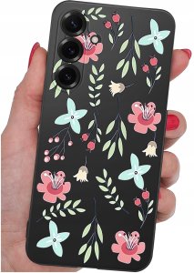 krainaGSM Etui Do Samsung S26+ Plus Wzory | Silikonowe Matt Case + Szkło 9H 4