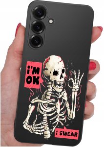 krainaGSM Etui Do Samsung S26+ Plus Wzory | Silikonowe Matt Case + Szkło 9H 4