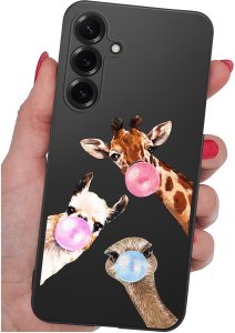 krainaGSM Etui Do Samsung S26+ Plus Wzory | Silikonowe Matt Case + Szkło 9H 4