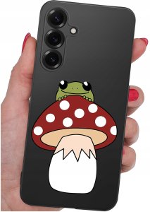 krainaGSM Etui Do Samsung S26+ Plus Wzory | Silikonowe Matt Case + Szkło 9H 4