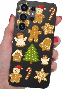 krainaGSM Etui Do Samsung S26 Ultra Wzory | Silikonowe Matt Case + Szkło 9H 4