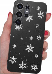 krainaGSM Etui Do Samsung S26 Ultra Wzory | Silikonowe Matt Case + Szkło 9H 4