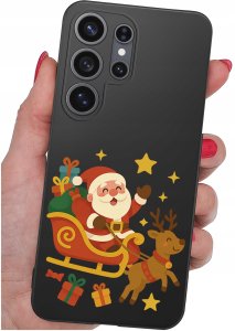 krainaGSM Etui Do Samsung S26 Ultra Wzory | Silikonowe Matt Case + Szkło 9H 4