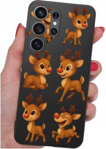 krainaGSM Etui Do Samsung S26 Ultra Wzory | Silikonowe Matt Case + Szkło 9H 4