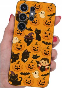 krainaGSM Etui Do Samsung S26 Ultra Wzory | Silikonowe Matt Case + Szkło 9H 4