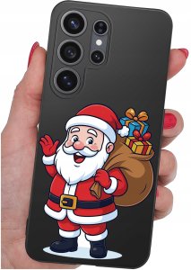 krainaGSM Etui Do Samsung S26 Ultra Wzory | Silikonowe Matt Case + Szkło 9H 4