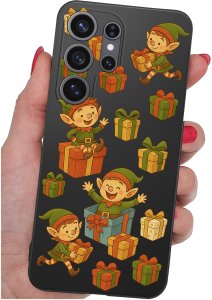 krainaGSM Etui Do Samsung S26 Ultra Wzory | Silikonowe Matt Case + Szkło 9H 4